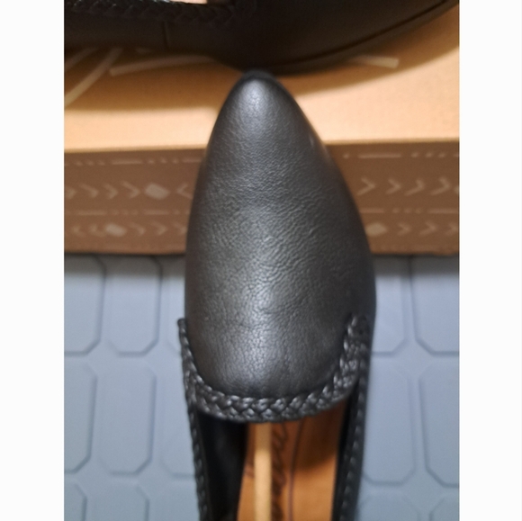 ZODIAC Hill LOAFERS brand new BRAIDED TRIM black - Picture 7 of 8